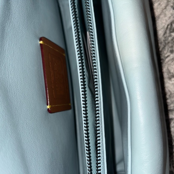 Coach Pillow Tabby in Aqua - Picture 8 of 11